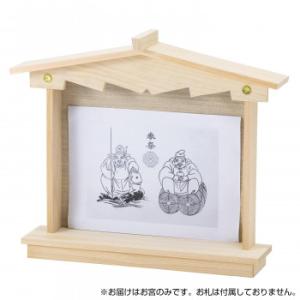 静岡木工 二福神 3寸 神具 大黒様 恵比寿様 置物 : Tomorrow Life