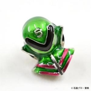 秘密戦隊ゴレンジャー×SWANK(スワンク) ピンズ05(緑) HG-PIN05