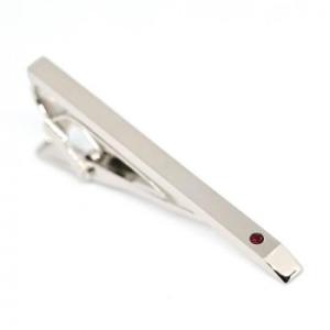 SWANK(スワンク) 誕生石のタイバー(1月ガーネット) T0119