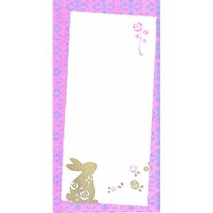 谷口松雄堂 祝儀袋 ポチ袋 版画調 5枚 うさぎ LW330