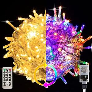 Gfoxmall LEDイルミネーションライト ストリングライト クリスマスライト 24M 300LE