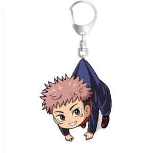 呪術廻戦 キーホルダー グッズ 虎杖 悠仁 五条悟 釘崎野薔薇 萌えグッズ カワイイ風 おしゃれ アクセサリー キーチェーン カバン 自動車 鍵