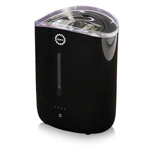 Qurra 超音波式加湿器 5L 上から給水 17h 280ml/h 加湿 4段階調整 静音 省エネ PSE 3R S