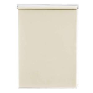 Deconovo ロールスクリーン ロールカーテン 幅90cm 丈220cm ベージュ チェーン式 1級遮光 断熱 遮熱 防音 防寒 UVカット