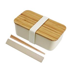 クラフトレシピ SUKITTO 1段 ナチュラルランチ 箸箱セット BG ベージュ 750ml 専用シリコンベルト付き 電子 レンジ対応 食洗機