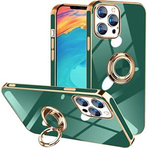 iPhone 14 Pro Max 用ケース 耐衝撃 リング付き 液状シリコン TPU スマホケース 米軍MIL規格取得 薄型 軽量 衝撃吸収