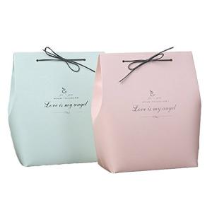 ギフト バッグ ラッピング リボン付 洋服やぬいぐるみも入る大型 2