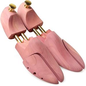 シューキーパー シューツリー レッドシダー24.5-29cm シワ伸ばし 木製 脱臭 型崩れ 防止香り メンズ Lサイズ（28.5-29.5cm