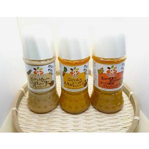 グラッツェミーレ 野菜で野菜を食べるドレッシング 200ml 3種類セット
