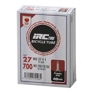 IRC 700x18-26C 仏式バルブチューブ　バルブ長:48mm