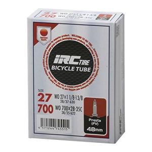 IRC 700x28-35C 仏式バルブチューブ　バルブ長:48mm