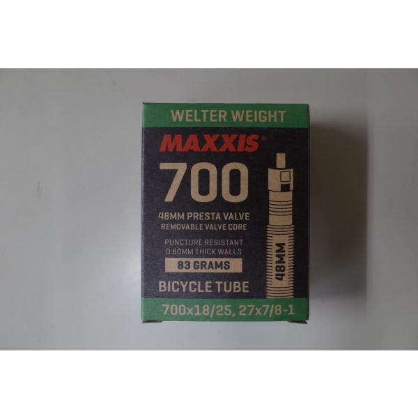 MAXXIS(マキシス)　ウェルターウエイト 700x18/25C 48mm チューブ