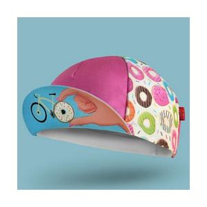 BELLO CYCLIST サイクルキャップ DONUT MESS WITH MY RIDE-TIME PINK