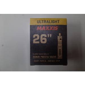 MAXXIS(マキシス)　ウルトラライト 26x1.5/2.5 48mm チューブ｜ユメリン沼津
