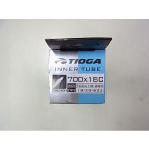 TIOGA 700x18/25C 仏式チューブ バルブ長36mm　TIT11400