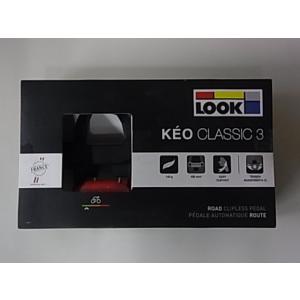 LOOK KEO CLASSIC3(ケオ クラシック3) ペダル　ブラック/レッド