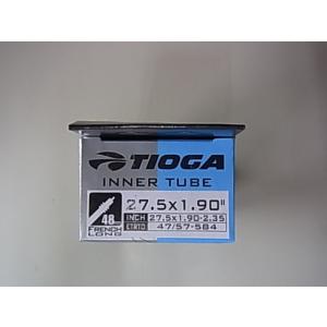 TIOGA 27.5x1.90/2.35 仏式チューブ バルブ長48mm