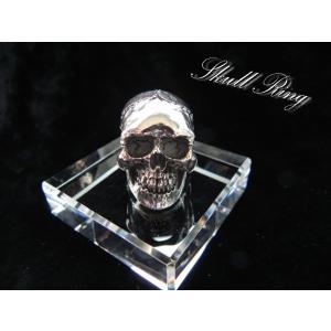 送料無料スカルリング ミルクトゥース/ドクロリング/シルバー