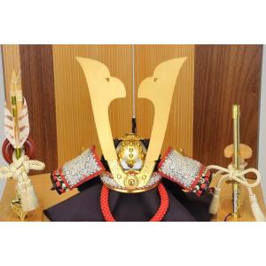 五月人形 兜収納飾り 加藤甲凛作 和紙小札 1...の詳細画像4