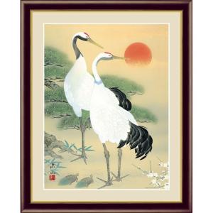 日本画 鈴村秀山 一富士二鷹三茄子 F8 [g4-by037-F8] : 人形のゆめさき