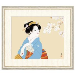 日本の名画 竹久夢二 青い酒 F8 [g4-bn062-F8] : 人形のゆめさき