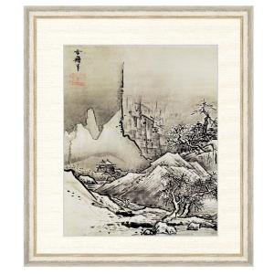 ジャン・フランソワ・ミレー　晩鐘　プリハード複製画　世界の名画プリハード 農民たちの静謐な祈りを描いたミレーの代表作