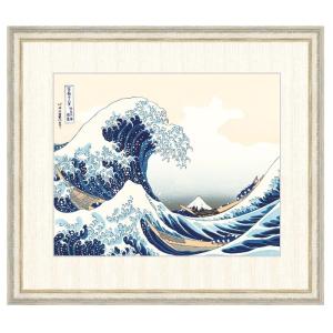 額絵 浮世絵 富嶽三十六景 神奈川沖浪裏 F4 葛飾北斎 [G4-BU051-F4