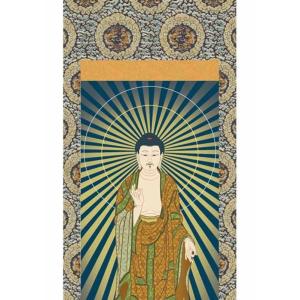 法要掛軸 阿弥陀如来 掛軸単品 小 H6-05...の詳細画像2
