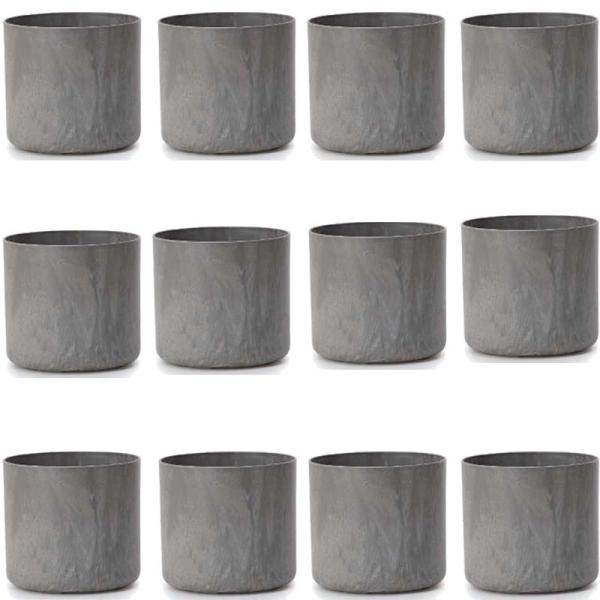 花・観葉植物用ポット アートストーン シリンダー R S 13 12個入り ar-003h13e [...