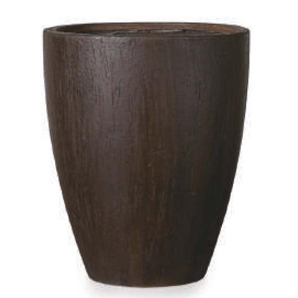 花・観葉植物用ポット ファイバーストーン カプリ ベアルート L 46/B 1個入り fs-r03c...