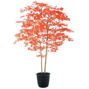 人工観葉植物 ヤマモミジ株立 180 RED FST ポット付き 高さ180cm （P124-91772) （代引き不可）