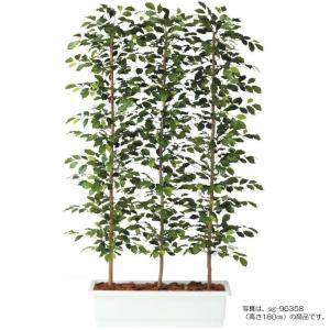 人工観葉植物 フィッカスベンシャミナ パーティション 200 natural ポット付き 高さ200cm （P61-96356) （代引き不可）
