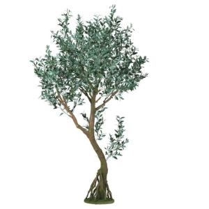 人工観葉植物 ブラックオリーブ コアッド 200 高さ200cm （P17-99372) （代引き不可）