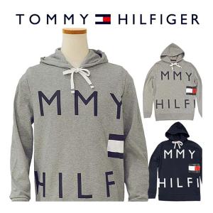 トミーヒルフィガー パーカー 長袖 メンズ おしゃれ 薄手 裏起毛 大きい ブランド ロゴ Tommy Hilfiger #09t4033｜yumesse