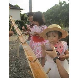 循環式流しそうめん竹セット5m 竹製品 夏祭り 手軽に楽しむ
