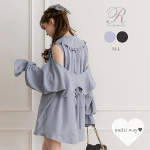 シャツワンピース ミニ レディース 夏 秋 春 冬 量産型 服 フレンチ