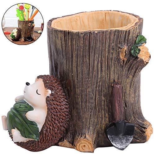 メガネスタンド シャープ ペンシル 鉛筆 動物 ペン立て 木 鉛筆たて 筆箱 大きい 鉛筆立て 卓上...