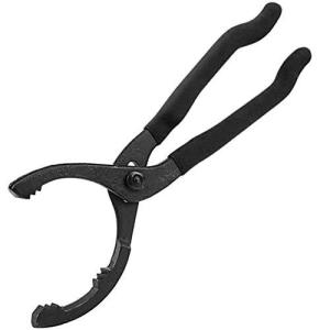 フィルター レンチ プライヤー 30-155mm オイル交換 オイルフィルターレンチ ウォーターポンププライヤ ブラック 12インチ