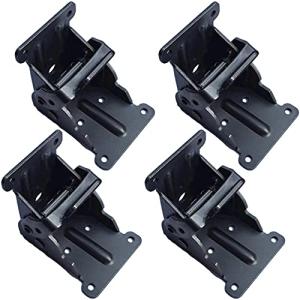 ルボナリエ 折 脚 折りたたみテーブル 折り畳みテーブル用金具 折り畳みテーブル テーブル 折り畳み (ガンメタル 4個)｜DIY ペーパーホルダー 雑貨 専門 夢時ストア