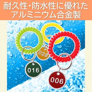 ドア番号タグ クローク キーラベルタグ キーホ...の詳細画像4
