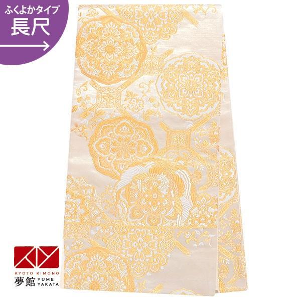 帯 レンタル 正絹 留袖用帯(長尺) 金 蜀江華紋 B1782