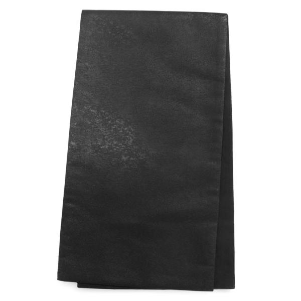 帯 レンタル 振袖用帯 黒 無地 B2060