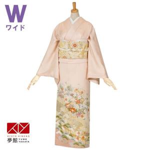 色留袖 レンタル 袷 ピンク 波に花籠(w) 対応身長150〜160cm  結婚式 叙勲 ホテル・式場への直送OK E164｜京都着物レンタル夢館 Yahoo!店