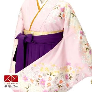 卒業式 袴 セット レンタル 大学 大人 レディース ananピンクコスモス 女の子 二尺袖 貸衣装 往復送料無料