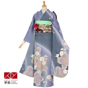 hiromichi nakano（ヒロミチナカノ） 振袖レンタル グレー 桜(絹) 成人
