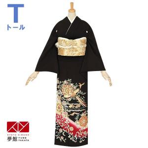 黒留袖 レンタル 結婚式 鳳凰の丸 和楽器柄 貸衣装 フルセット 対応