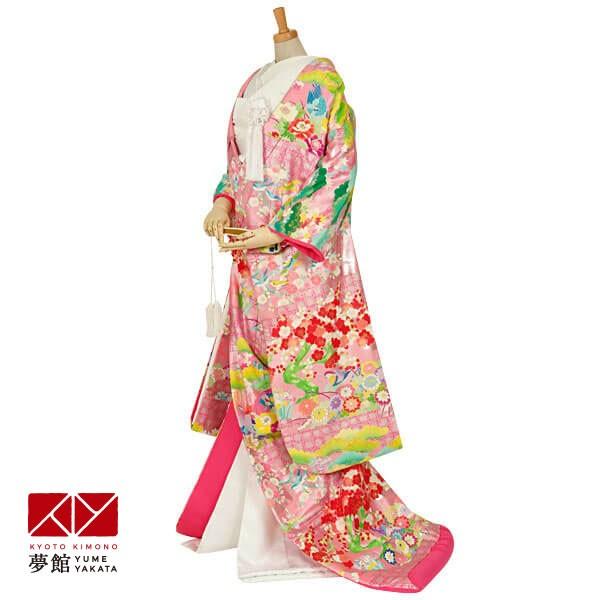 色打掛 結婚式 婚礼 花嫁 衣装 着物 レンタル 安い 奉輝祥殿 ホテル・式場への配送OK U002