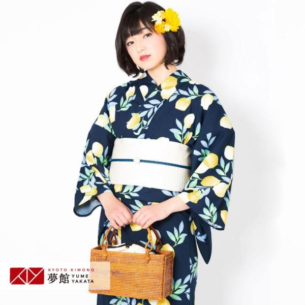 浴衣 レンタル ミッドナイト　檸檬 YK023