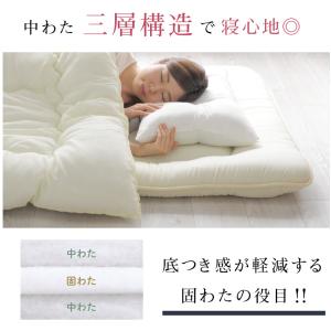 敷布団 シングル 100×200cm 送料無料...の詳細画像2