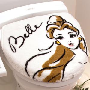 トイレ2点セット ベル 美女と野獣 トイレフタ...の詳細画像1